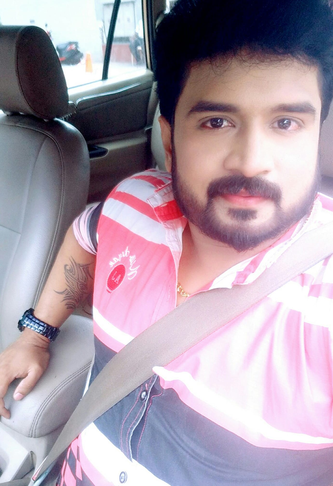 Siddharth Venugopal's tattoo on his forearm