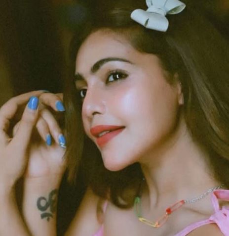 Subashini Balasubramaniyam Om tattoo