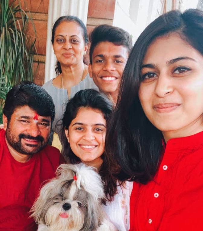 Vinay Kulkarni with his family