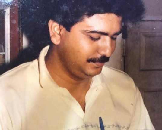 An old picture of Sujit Bose