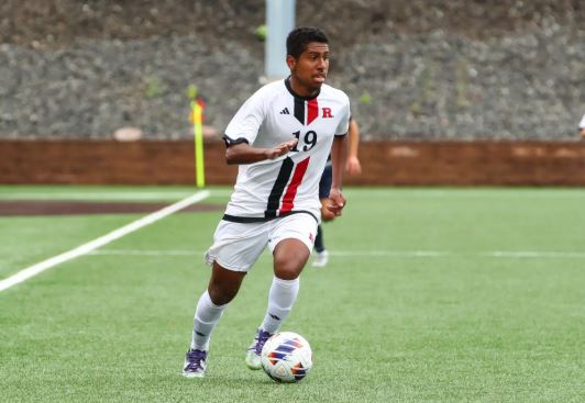 Chirayu Rana, while playing soccer