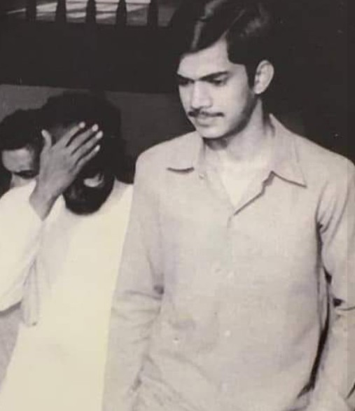 J.C.D. Prabhakar during his college days