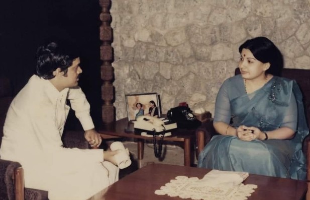 J.C.D. Prabhakar in a conversationwith Jayalalithaa