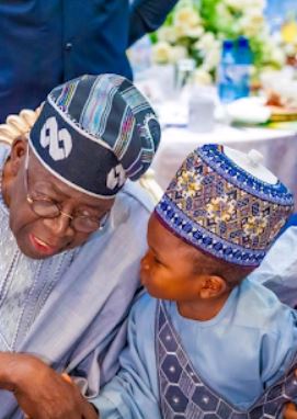 Mahmud Sadis Buba with Nigeria President Bola Ahmed Tinubu