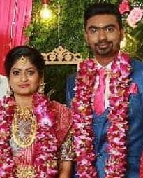 R Sabarinathan's wife and brother-in-law