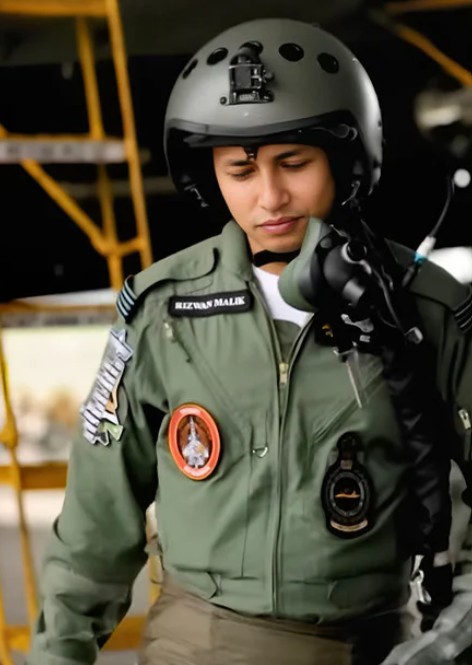 Rizwan Malik on duty