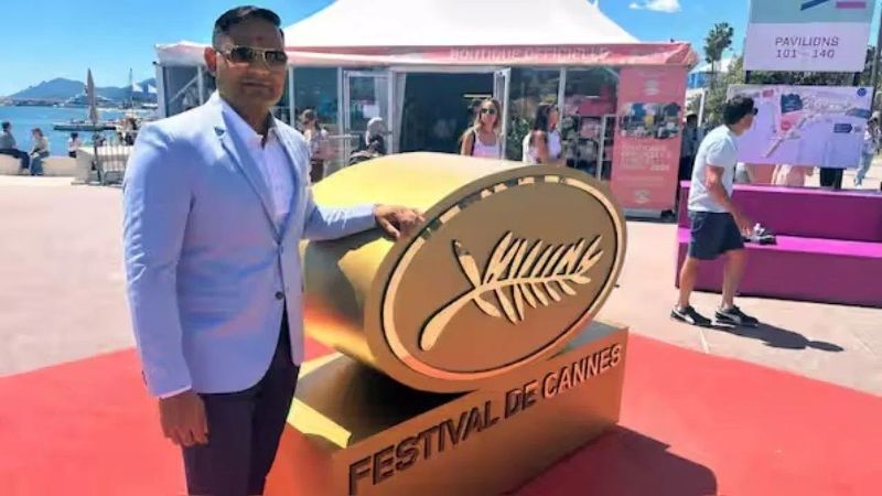Sandip Patel at the Cannes Film Festival 2026