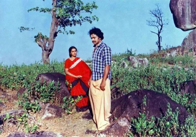 Santhosh Nayar in a still from a film