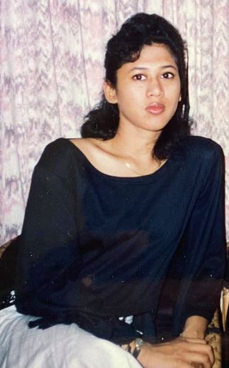 Shama Mohamed during her college days