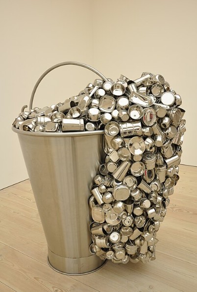 Subodh Gupta's structure 'Spill' in 2007