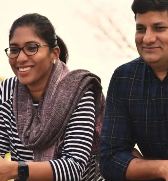 Tejaswi Satpute during a media conversation