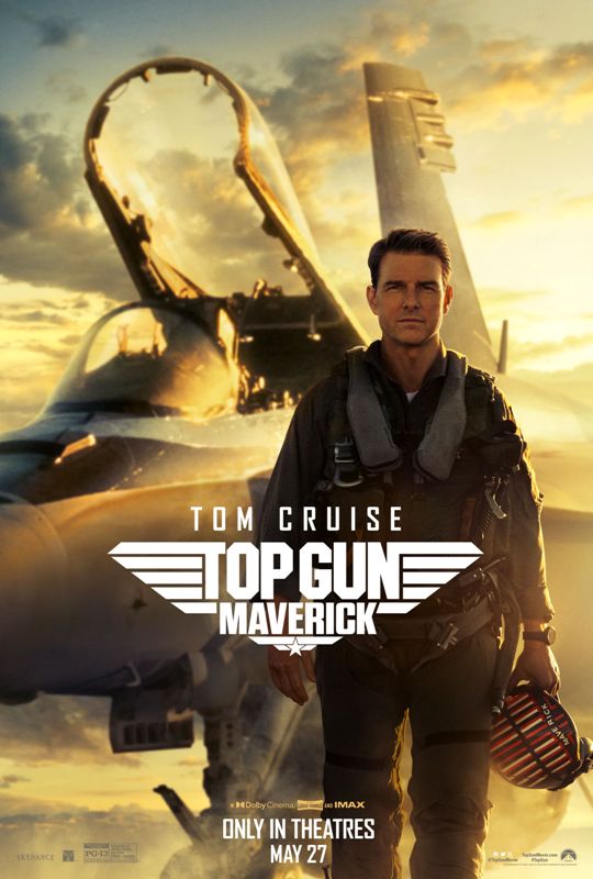 A poster of the film 'Top Gun: Maverick' (2022)