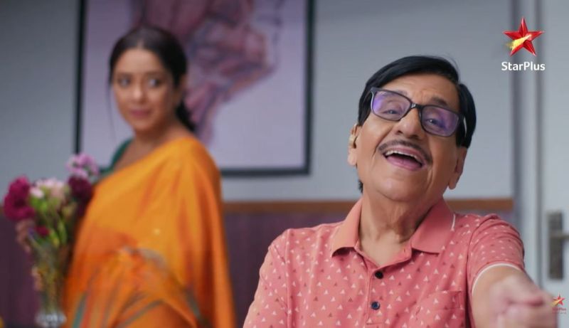 Arvind Vaidya in a still from the television series 'Anupamaa'