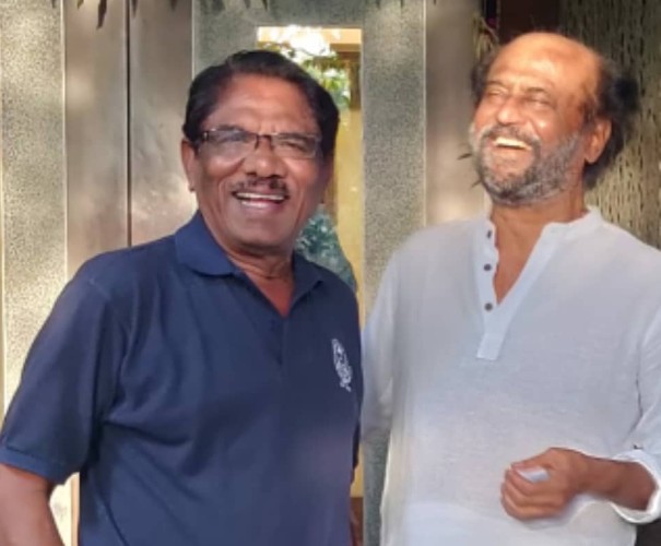 Bharathiraja with Rajinikanth