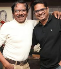 Bharathiraja with his brother