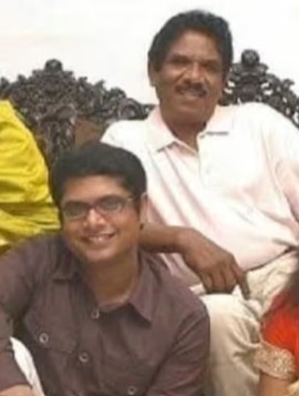 Bharathiraja with his son