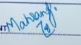 Mahrang Baloch's signature
