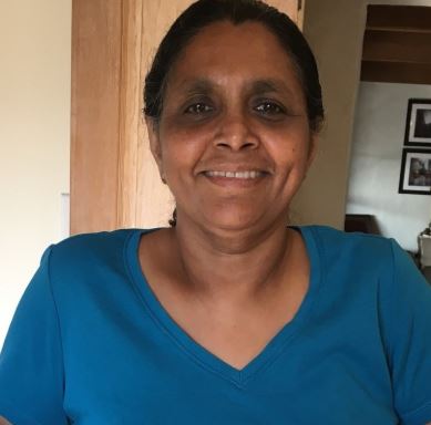 Nithya Raman's mother