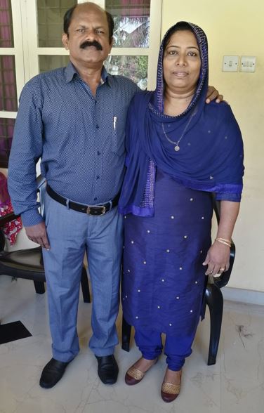 Roshan Shanavas' parents