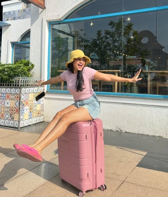 Sanchita Ugale during a trip to Goa