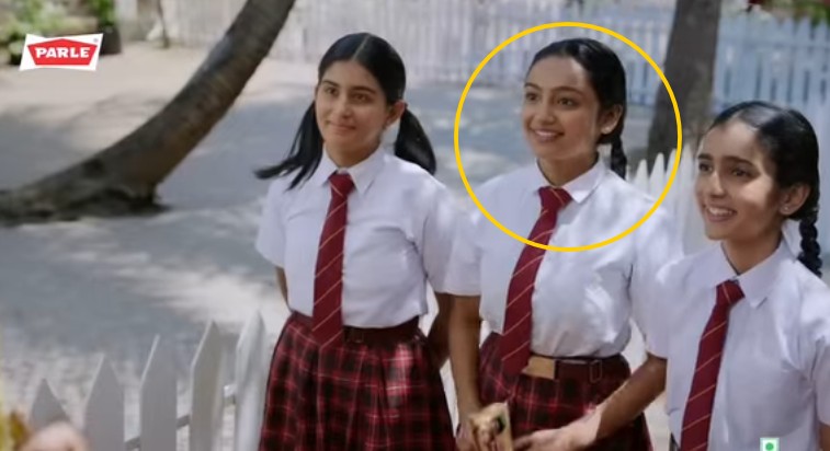 Sanchita Ugale in a still from an advertisement