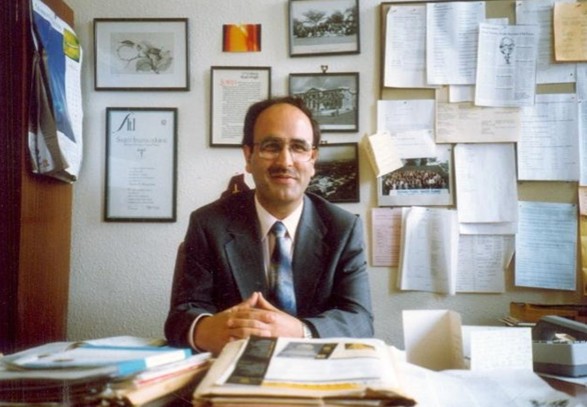 Syed Amin Tabish at Bristol University (England)