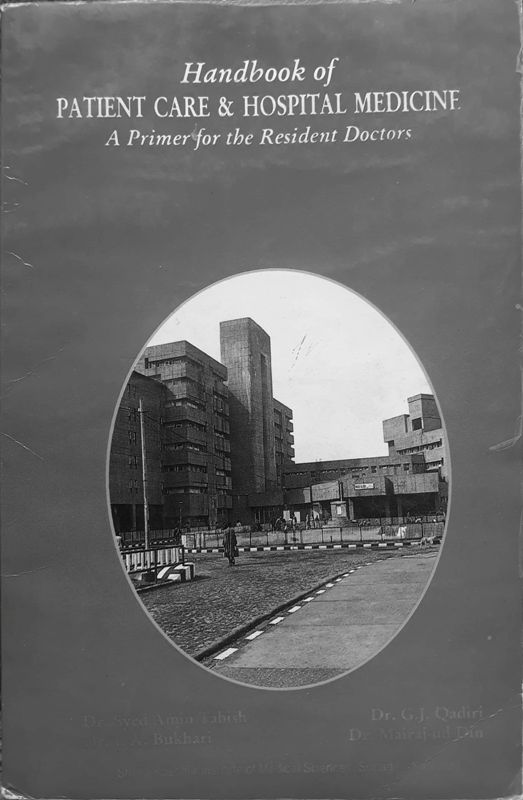 A cover of the Handbook of Patient Care & Hospital Medicine: A Primer for the Resident Doctors