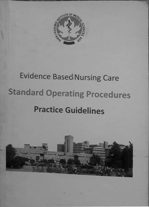 A cover of the book Evidence Based Nursing Case Standard Operating Procedures: Practice Guidelines