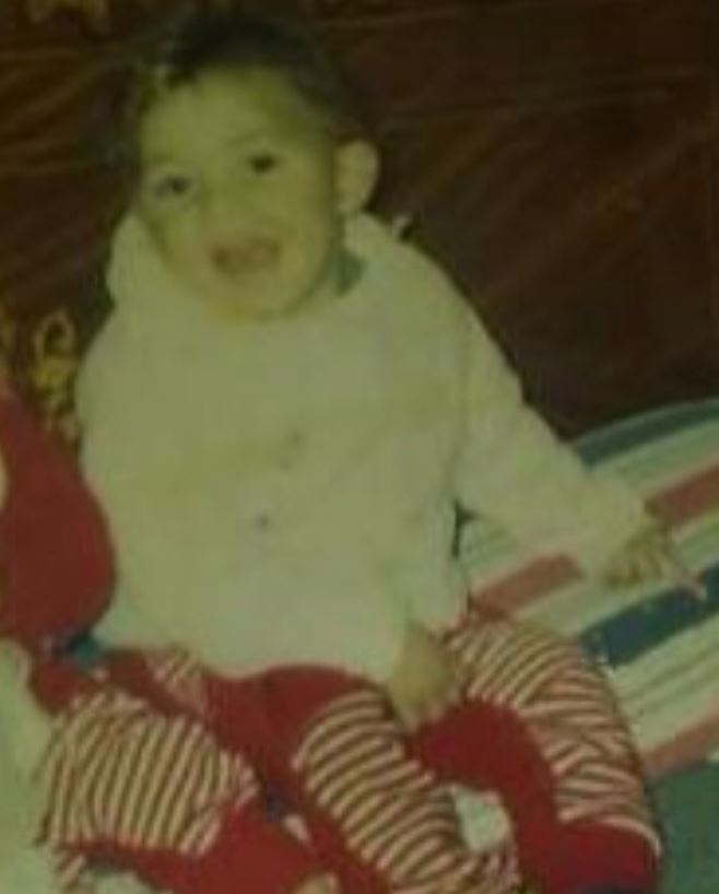 Childhood picture of Yasser Ibrahim