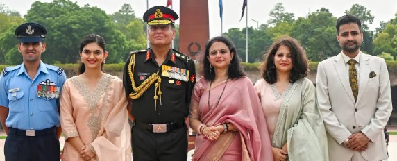 Dhiraj Seth with his family