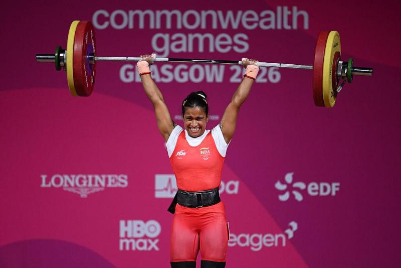 Gyaneshwari Yadav making her Commonwealth Games debut at the Glasgow 2026
