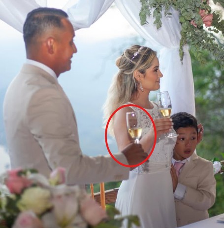 Iván Barton while enjoying an alcoholic beverage