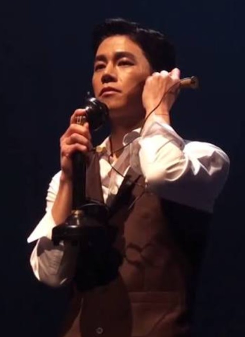 Kim Mu-yeol in a still from a musical
