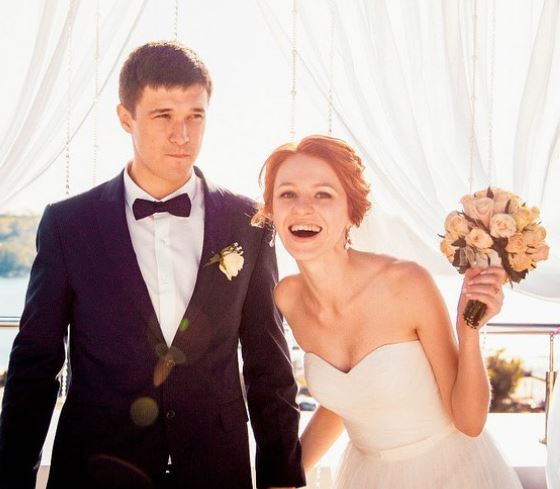 Mykhailo Fedorov's wedding picture