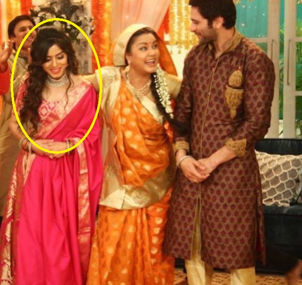 Nidhaa Bhatt as Chutki in the TV serial Meri Hanikarak Biwi (2017)