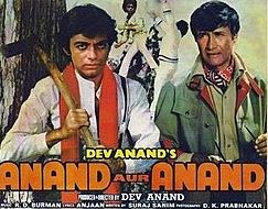 Poster of Suneil Anand's debut film, Anand Aur Anand