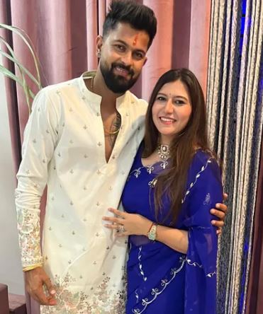 Saransh Jain with his wife