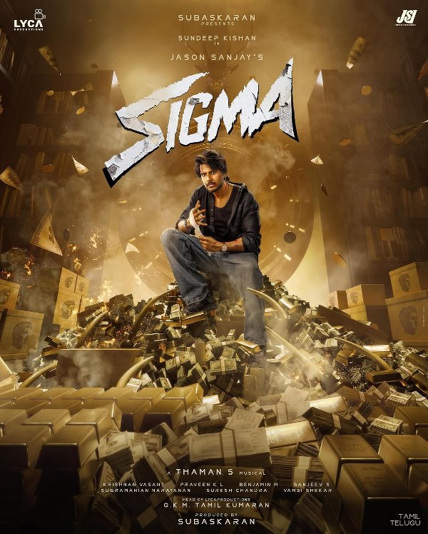 Sigma (2026)Tamil film poster