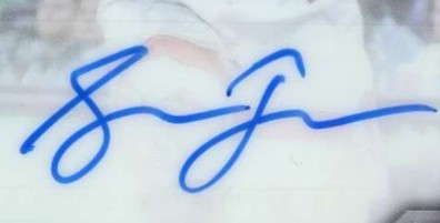 Spencer Jones' Autograph