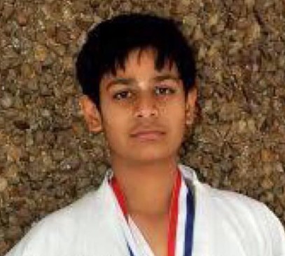 A teenage picture of Teja Kalvakota