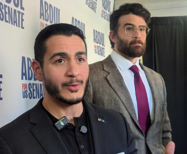 Abdul El-Sayed with Hasan Piker