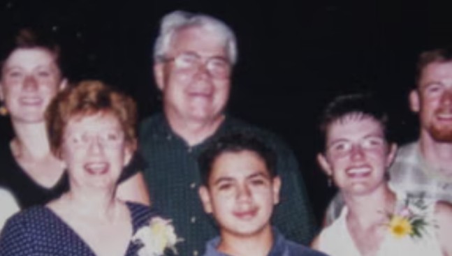 Abdul El-Sayed with his parents and family members