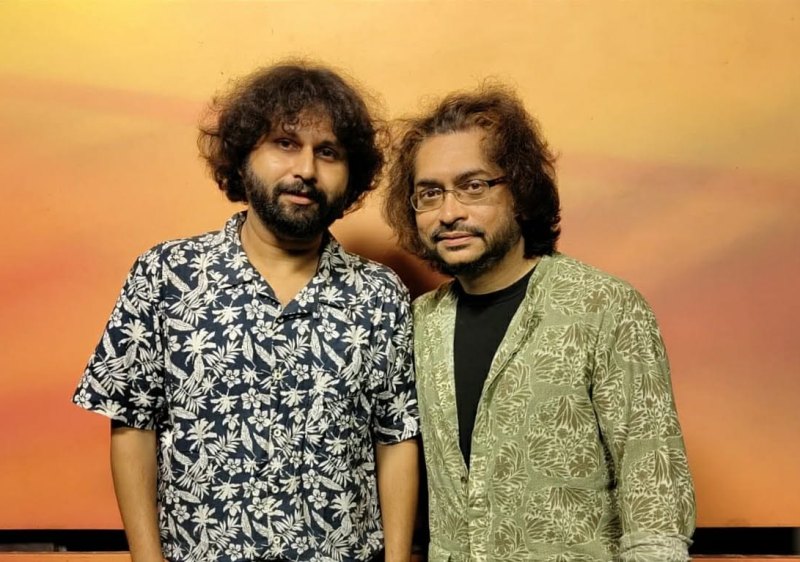 Amartya Bhattacharyya with Rupam Islam