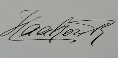 Haakon VIII's signature