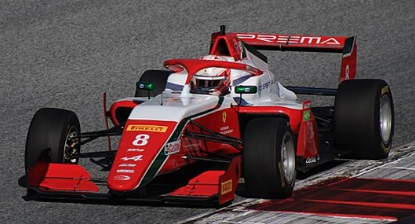 Rafael Câmara racing in the 2023 Formula Regional European Championship at the Red Bull Ring