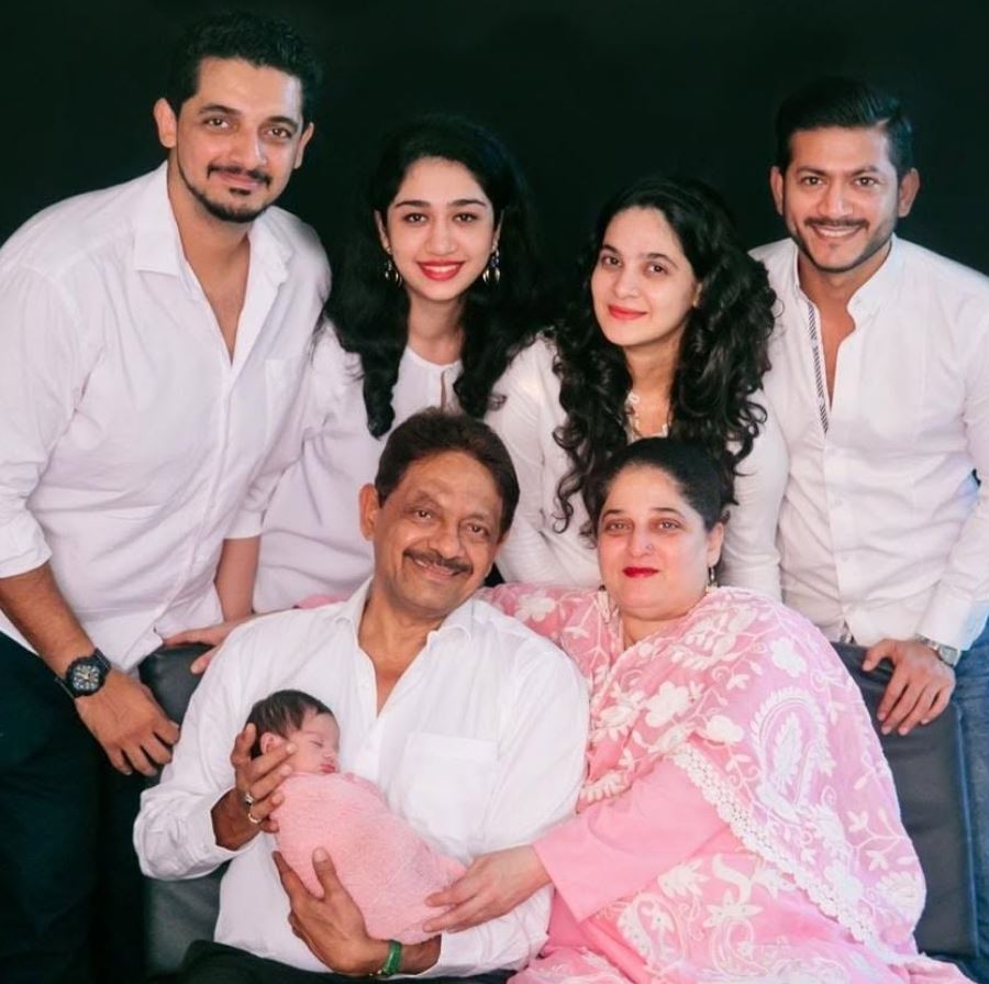 Shakeel Noorani with his family