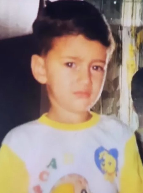 A childhood picture of Rohed Khan