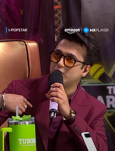 Aditya Rikhari on the singing reality show I-POPSTAR