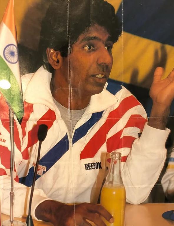 An old picture of Vijay Amritraj