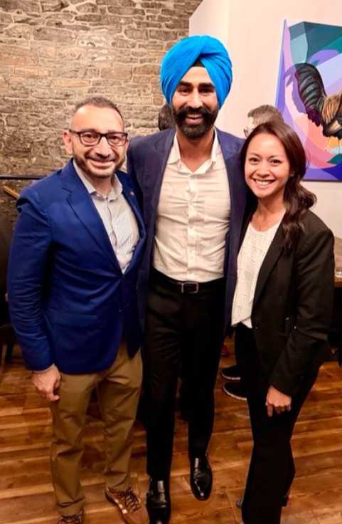 Angad Singh Dhillon during an event